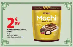Auchan Mochis tiramisu royal family offre
