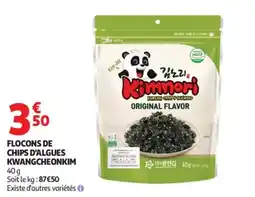 Auchan Flocons de chips d'algues kwangcheonkim offre