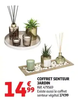Auchan Coffret senteur jardin offre