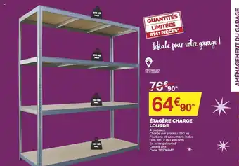 Bricomarché Étagère Charge offre