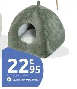 Mr Bricolage Igloo olympe kaki offre