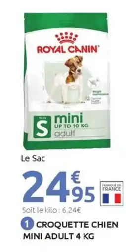 Mr Bricolage ROYAL CANIN Croquette chien mini adult offre