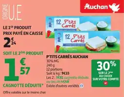 Auchan P'tits carrés auchan offre
