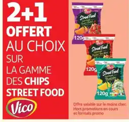 Auchan SUR LA GAMME DES CHIPS STREET FOOD Vico offre
