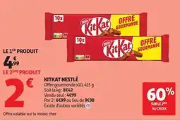 Auchan Kitkat nestlé offre