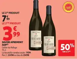 Auchan Savoie apremont aop offre