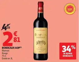 Auchan Bordeaux aop offre