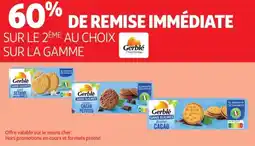 Auchan SUR LE 2ÈME AU CHOIX SUR LA GAMME Gerblé offre