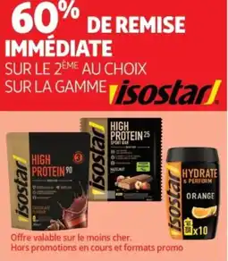 Auchan SUR LE 2EME AU CHOIX SUR LA GAMME isostar offre