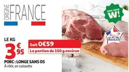 Auchan Porc: longe sans os offre