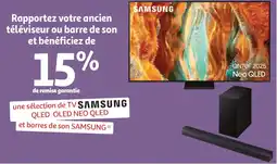 Auchan Une sélection de tv samsung offre