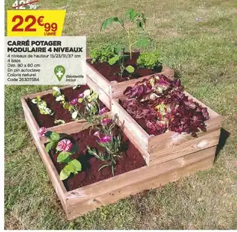 Bricomarché Carré potager offre