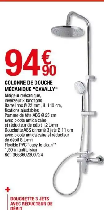 Brico Dépôt Colonne de Douche offre