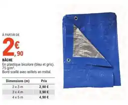 E.Leclerc BÂCHE offre