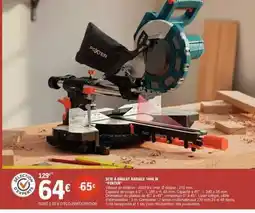 E.Leclerc SCIE À ONGLET RADIALE 1400 W offre