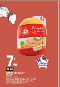 E.Leclerc PALETTE À LA DIABLE offre