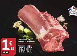 E.Leclerc Longe avec os sans filet mignon offre