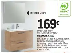 E.Leclerc ENSEMBLE ALMA offre