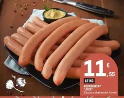 E.Leclerc BOCKWURST 'JECA' offre
