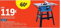 E.Leclerc Scie Circulaire sur Table 2200 W offre