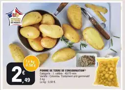 E.Leclerc POMME DE TERRE DE CONSOMMATION offre
