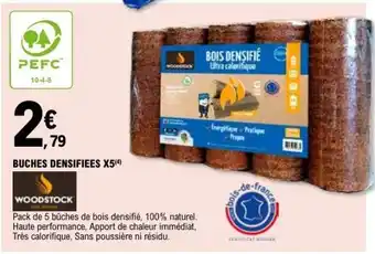 BUCHES DENSIFIEES X5