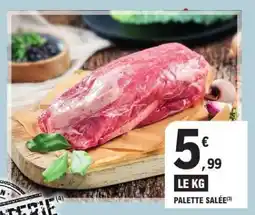 E.Leclerc Palette Salée offre