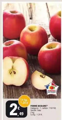 E.Leclerc Pomme bicolore offre