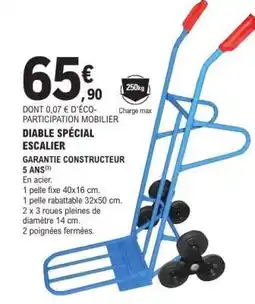 E.Leclerc Diable Spécial Escalier offre