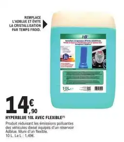 E.Leclerc HYPERBLUE 10L AVEC FLEXIBLE offre