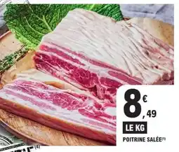 E.Leclerc Poitrine salée offre