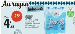 E.Leclerc LIMONADE “LINESS” offre