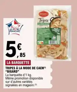 E.Leclerc Tripes à la mode de Caen BIGARD offre