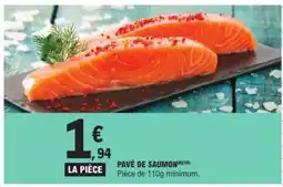 E.Leclerc PAVÉ DE SAUMON offre