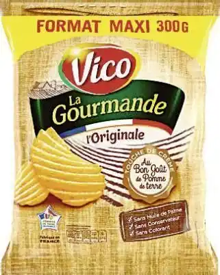 Casino Supermarchés Chips La Gourmande l’Originale offre