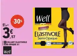 E.Leclerc Collant Elastivoile Semi-Opaque X1 offre