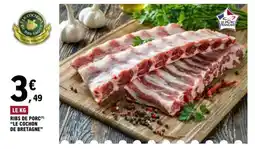 E.Leclerc Ribs de porc offre