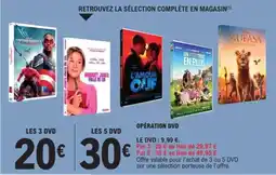 E.Leclerc Opération DVD offre