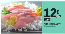 E.Leclerc Filet De Merlan offre