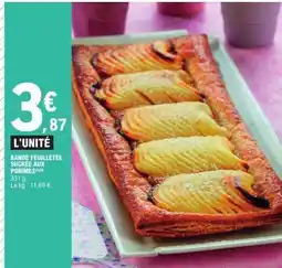 E.Leclerc BANDE FEUILLETÉE SUCRÉE AUX POMMES offre