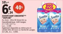 E.Leclerc ASSOUPLISSANT CONCENTRÉ SOUPLINE offre