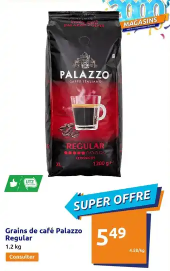 Action Grains de Café Palazzo offre
