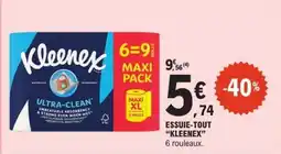 E.Leclerc ESSUIE-TOUT KLEENEX offre