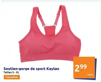 Action Soutien-gorge de sport Kaytan offre