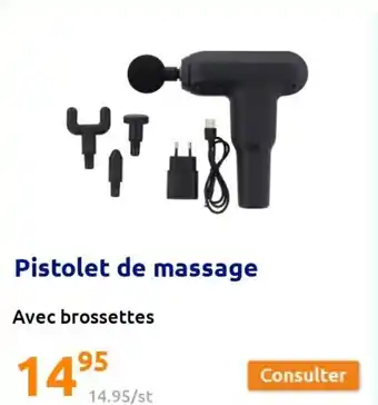 Action Pistolet de massage offre