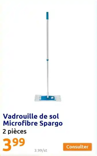 Action Vadrouille de sol Microfibre Spargo offre