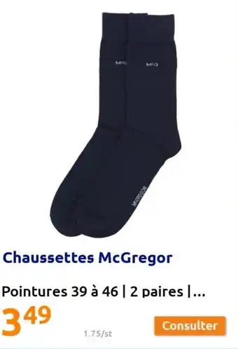Action Chaussettes McGregor offre