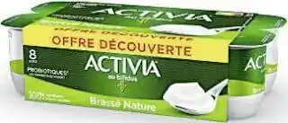 Casino Supermarchés ACTIVIA au bifidus Brassé Nature offre