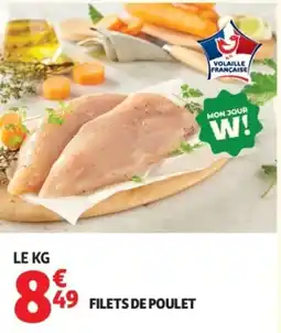 Auchan Filets de poulet offre