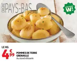 Auchan Pommes de terre grenaille offre